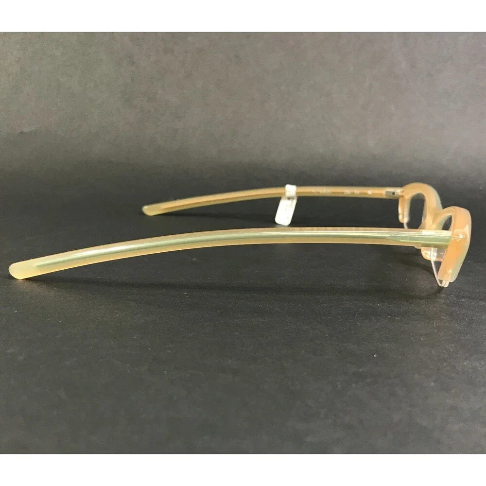 Reiz Augenspiel Eyeglasses Frames S-030 Col 25 Nude Gold Oval Half Rim 50-17-140